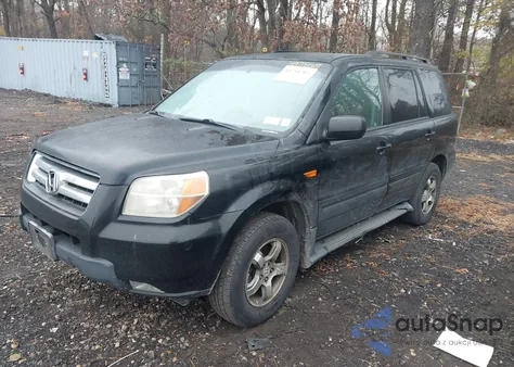 2007 Honda Pilot Ex from USA, damaged, VIN 5FNYF18427B027064